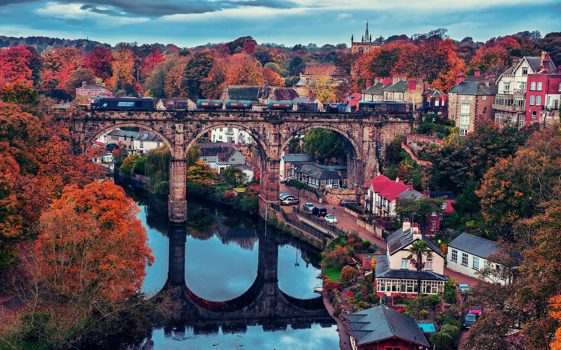 Laden Sie Knaresborough HD-Desktop-Hintergründe herunter