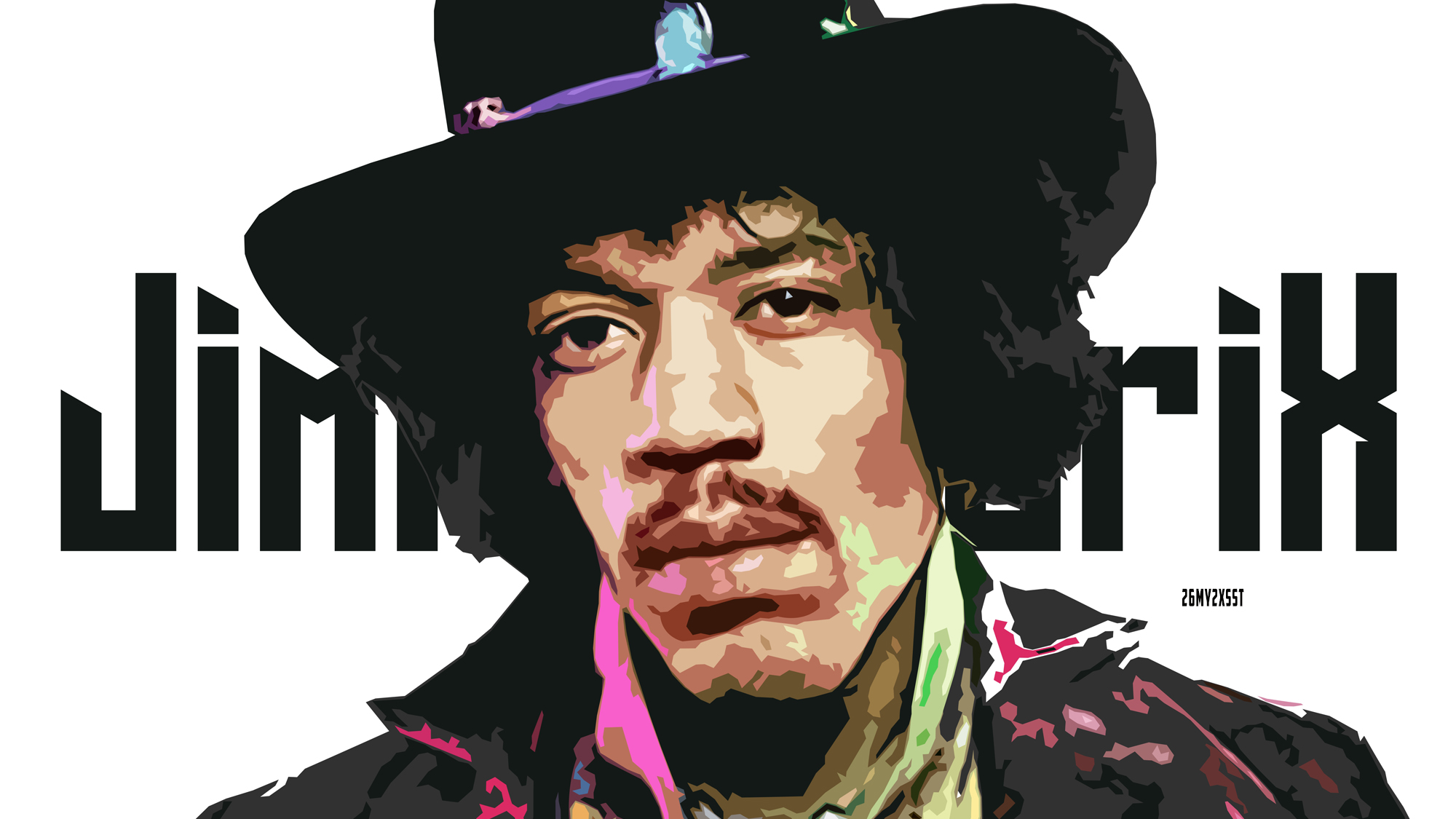 Download mobile wallpaper Music, Musician, Portrait, Rock (Music), Jimi Hendrix for free.