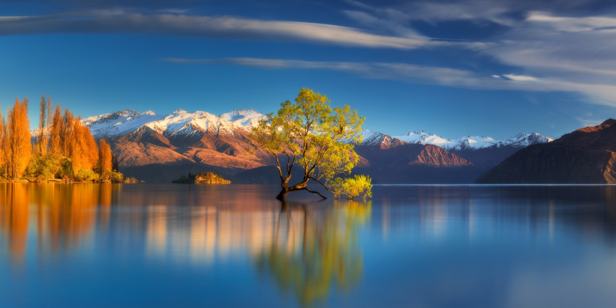 Laden Sie das Natur, See, Baum, Gebirge, Erde/natur, Spiegelung-Bild kostenlos auf Ihren PC-Desktop herunter