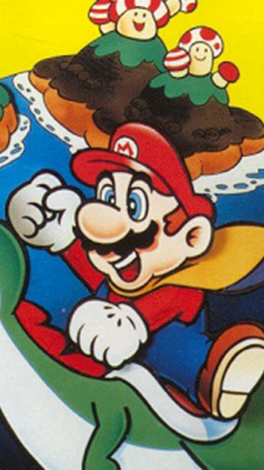 Handy-Wallpaper Mario, Computerspiele, Super Mario World, Yoshi kostenlos herunterladen.