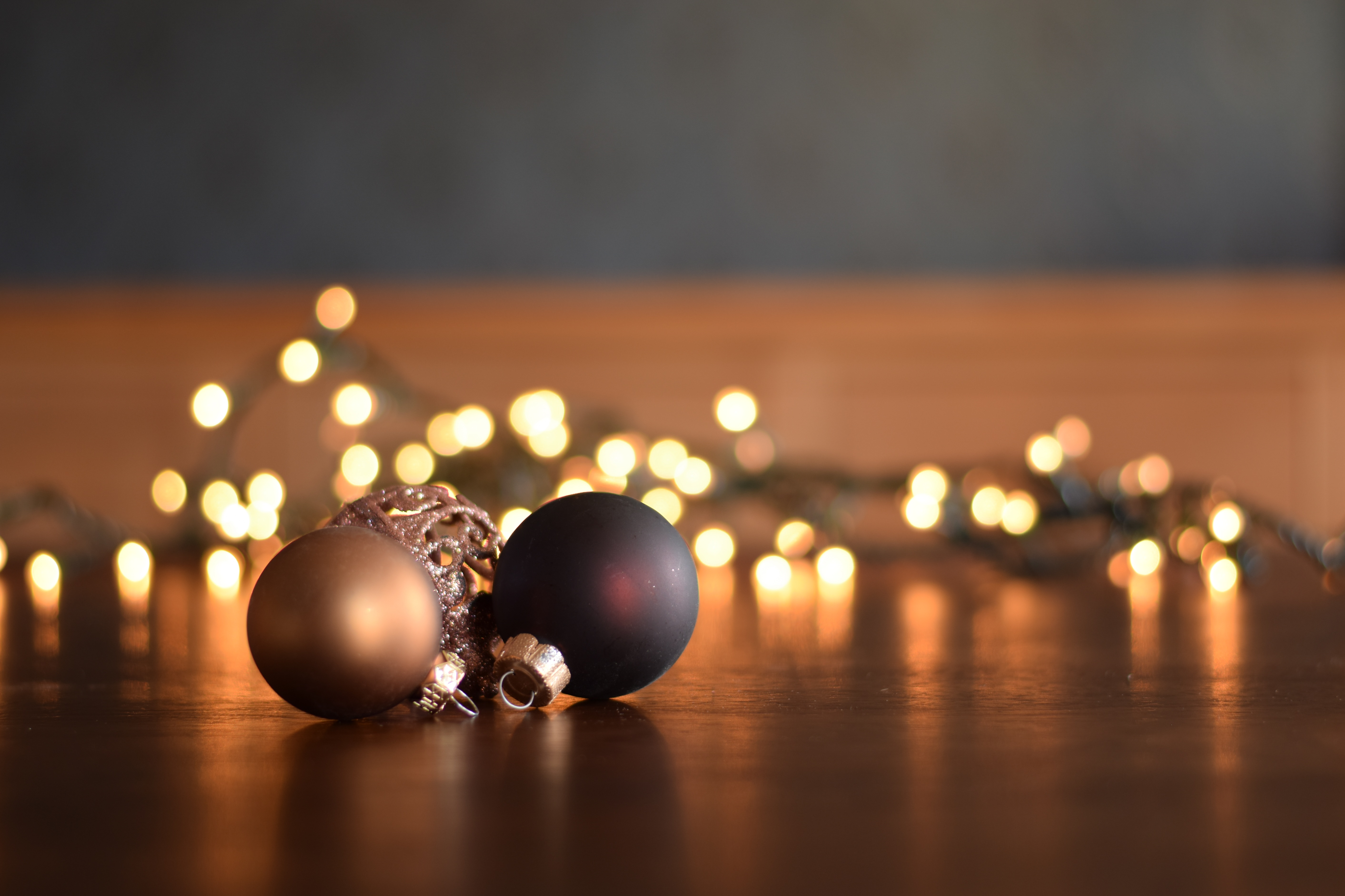 Download mobile wallpaper Christmas, Holiday, Christmas Ornaments, Ligths, Bauble for free.