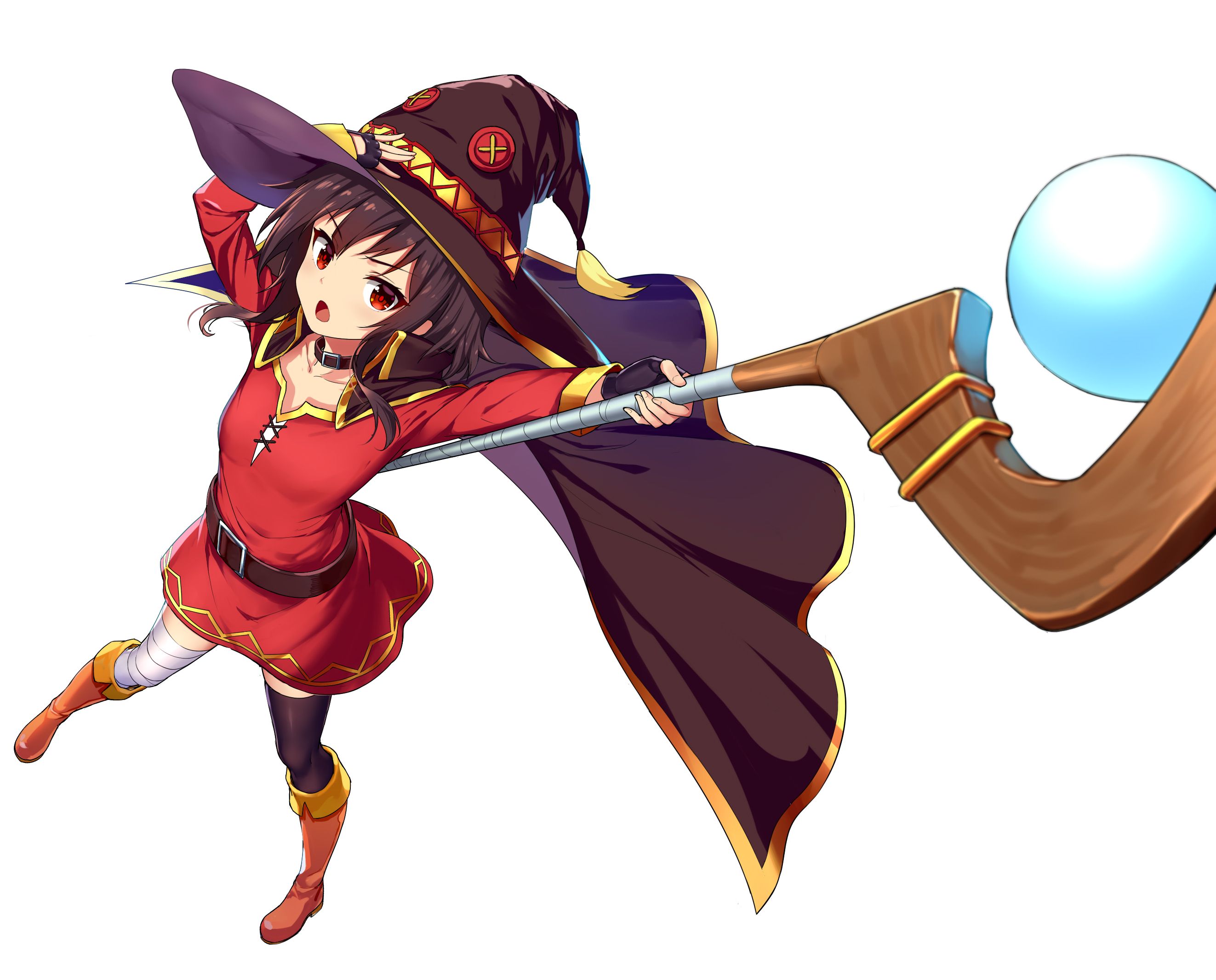 Handy-Wallpaper Animes, Konosuba: God's Blessing On This Wonderful World!, Megumin (Konosuba), Konosuba kostenlos herunterladen.