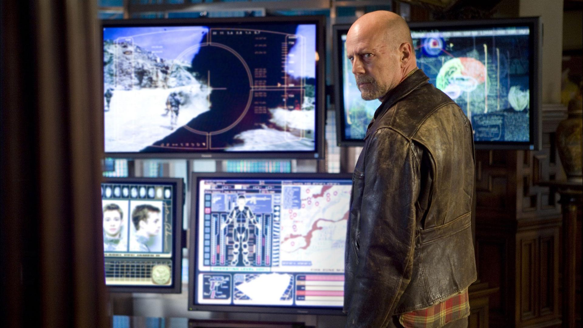 Free download wallpaper Bruce Willis, Movie, Surrogates on your PC desktop