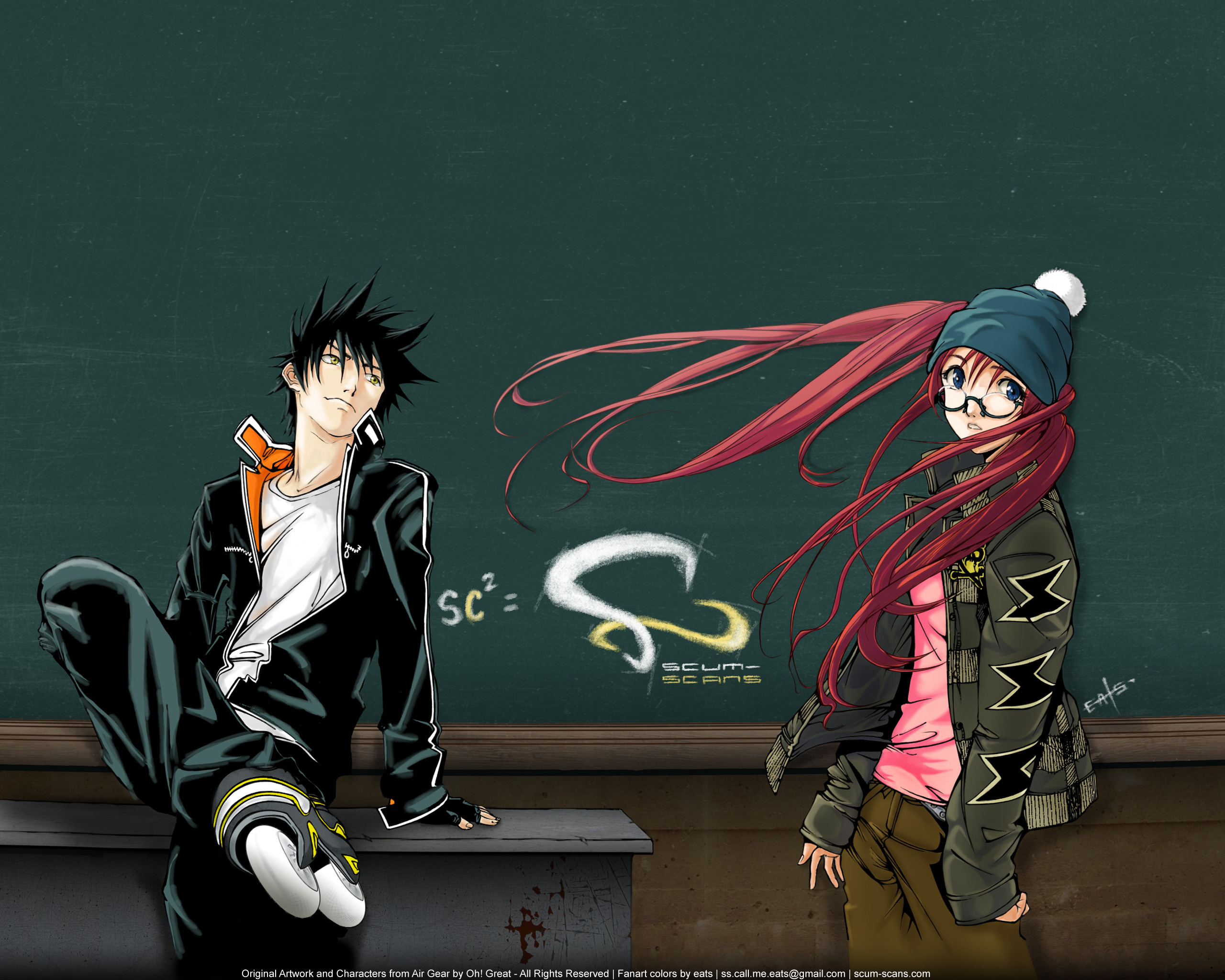 Download mobile wallpaper Air Gear, Anime for free.