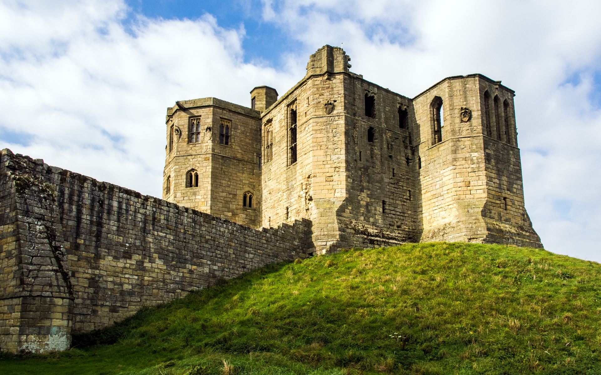 346006 baixar papel de parede feito pelo homem, castelo de warkworth, castelos - protetores de tela e imagens gratuitamente