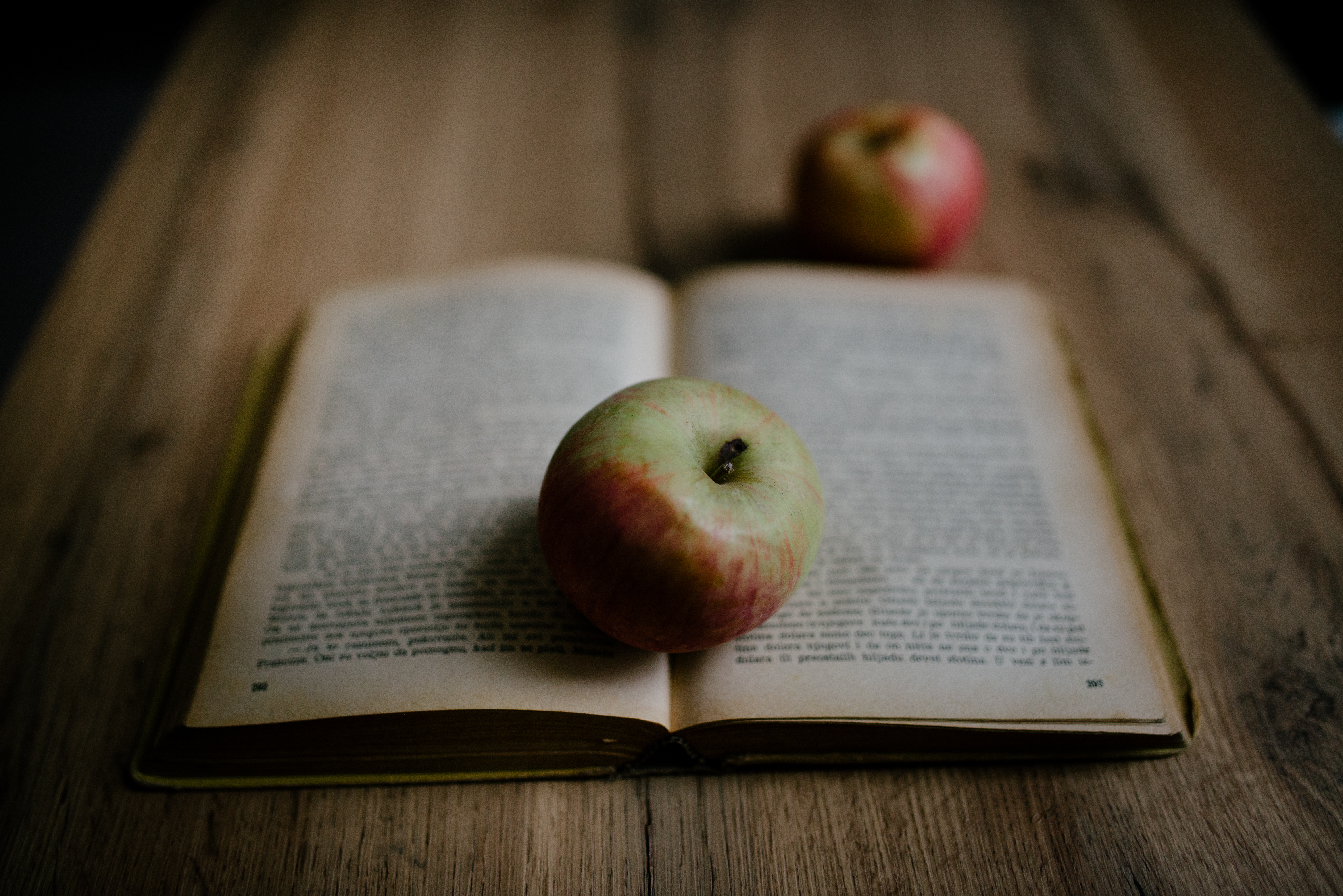 apple, miscellanea, miscellaneous, fruit, book, ripe