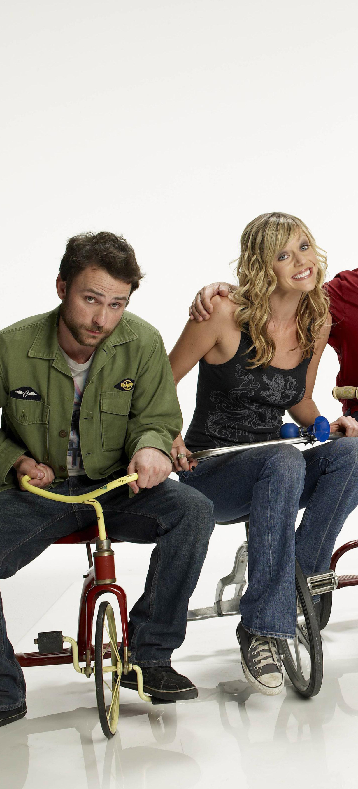 Download mobile wallpaper Tv Show, Charlie Day, Kaitlin Olson, Charlie Kelly, Dee Reynolds, It's Always Sunny In Philadelphia for free.