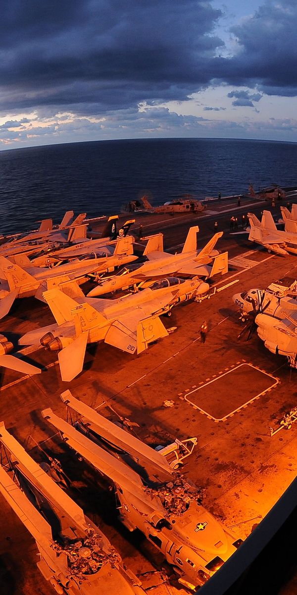 Phone wallpaper: Photography, Fisheye, Aircraft Carrier, Aircraft, Jet ...