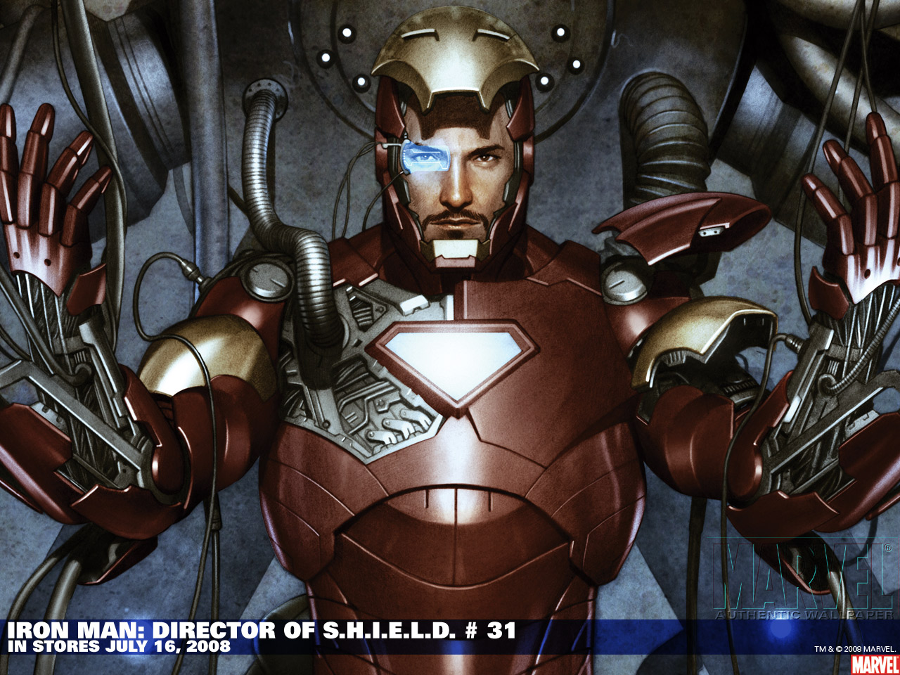 Téléchargez gratuitement l'image Iron Man, Bande Dessinées, Tony Stark sur le bureau de votre PC