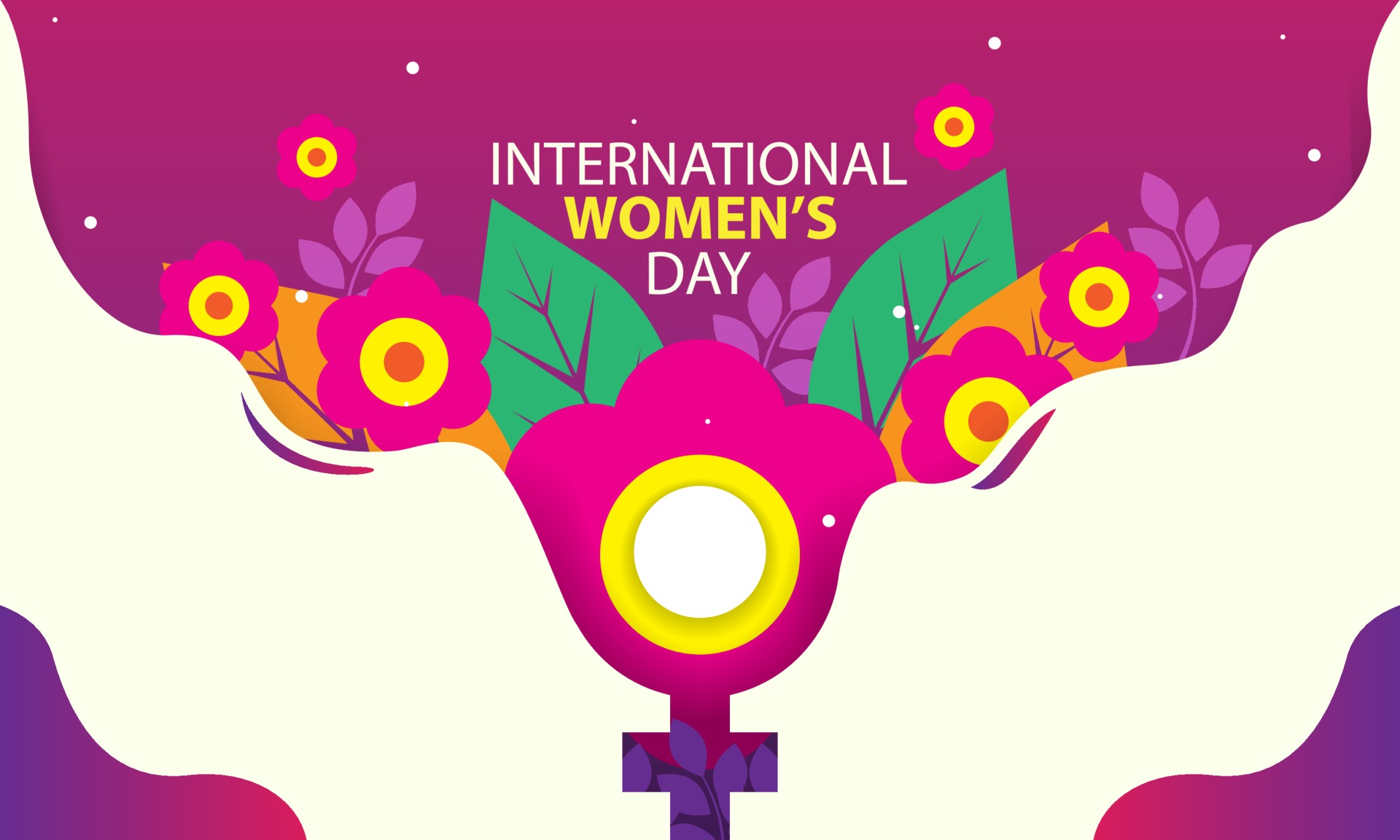 Download mobile wallpaper Flower, Holiday, Women's Day, Happy Women's Day for free.