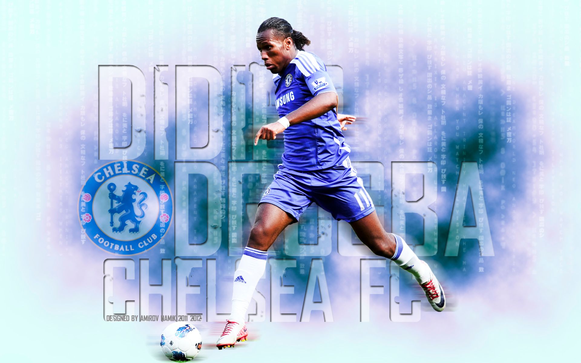 Baixar papel de parede para celular de Esportes, Futebol, Didier Drogba, Chelsea Futebol Clube gratuito.