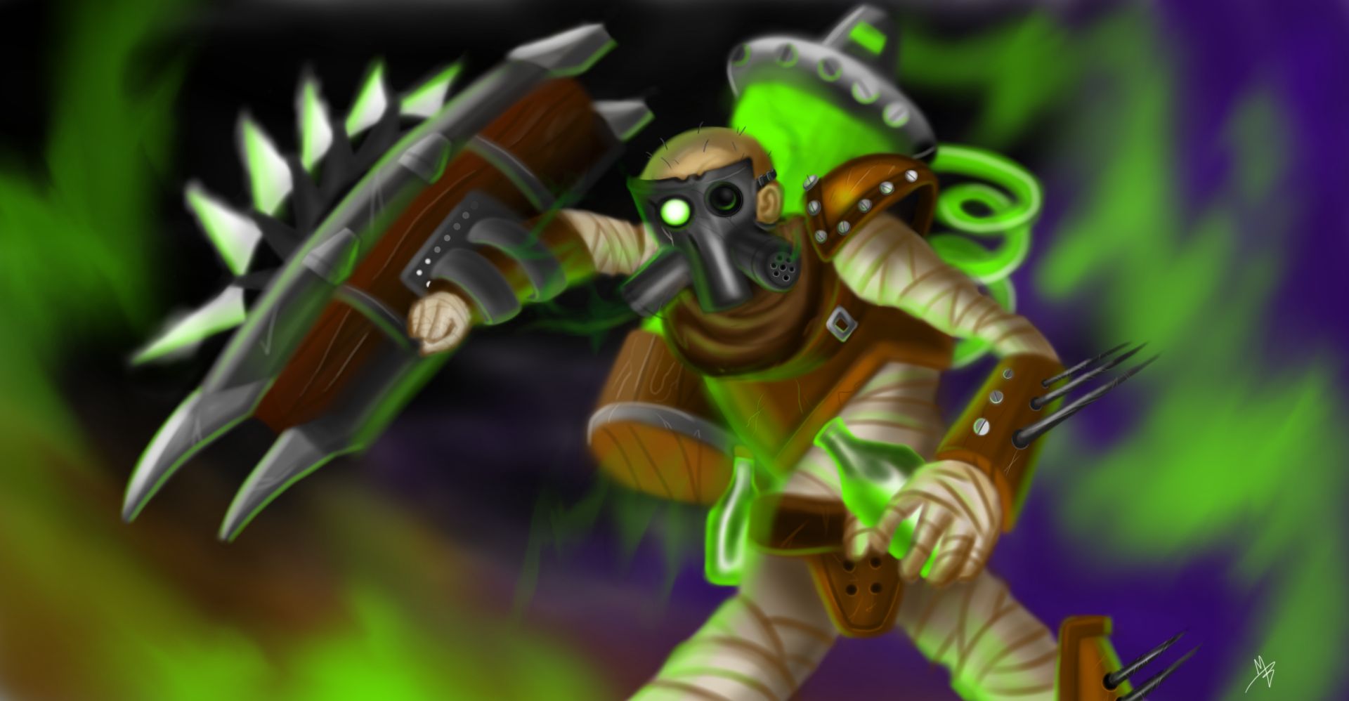 video game, league of legends, singed (league of legends)
