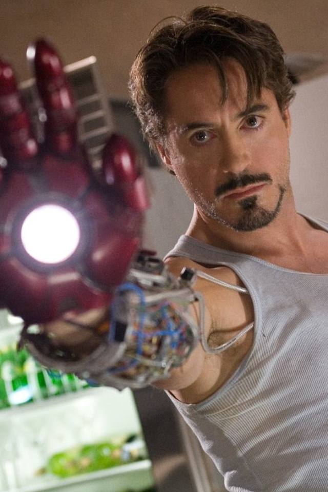 Download mobile wallpaper Iron Man, Robert Downey Jr, Movie, Tony Stark for free.