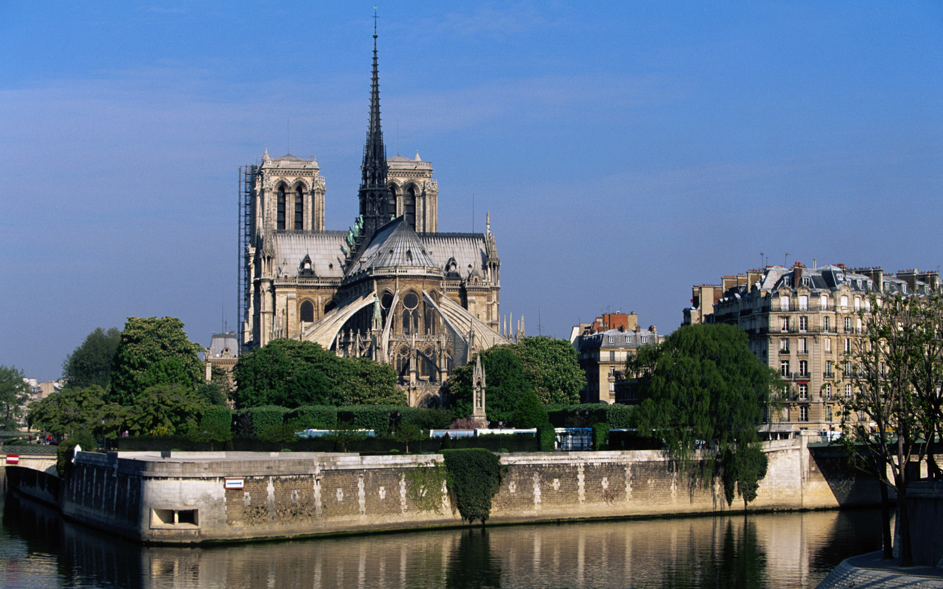 294546 скачать обои собор парижской богоматери, религиозные, соборы - заставки и картинки бесплатно