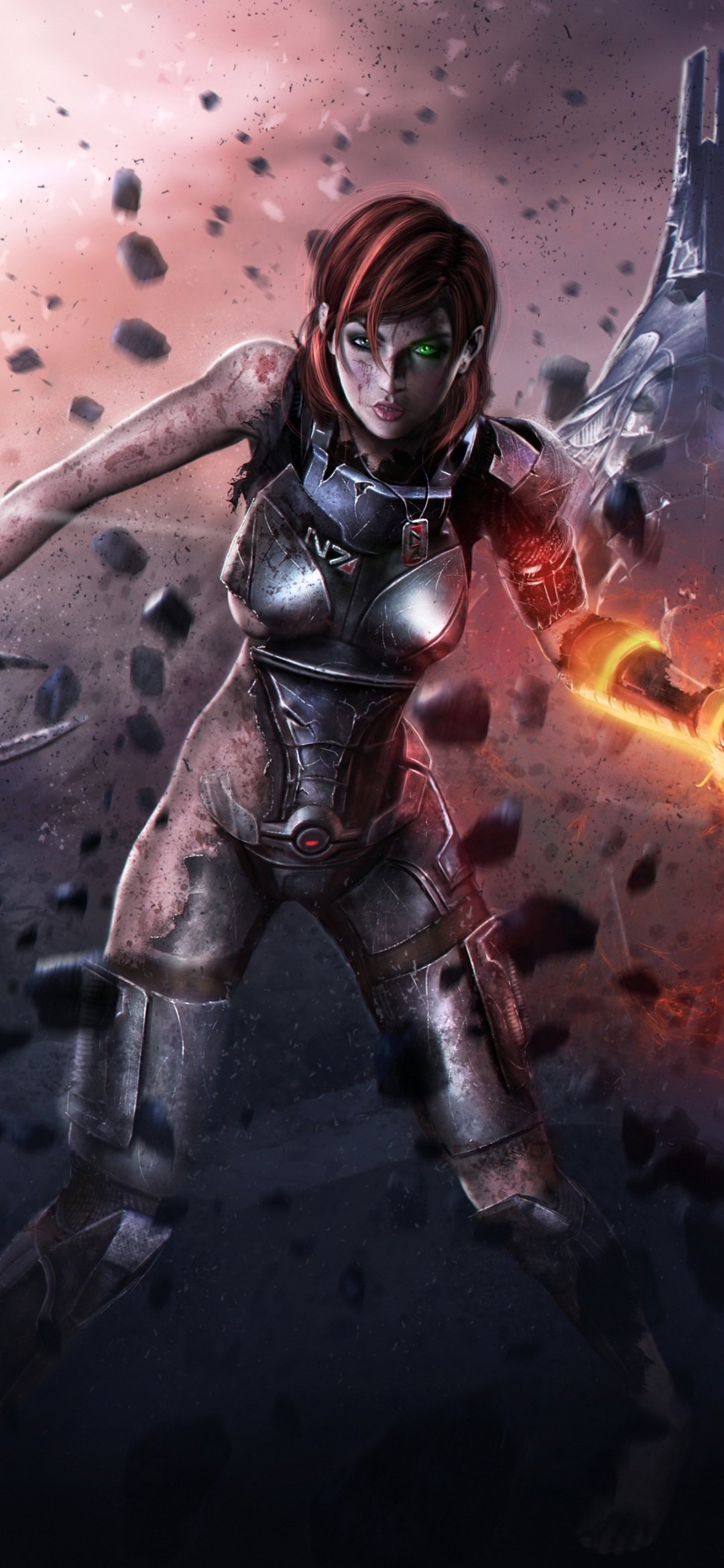 Téléchargez des papiers peints mobile Mass Effect, Jeux Vidéo, Commandant Shepard gratuitement.