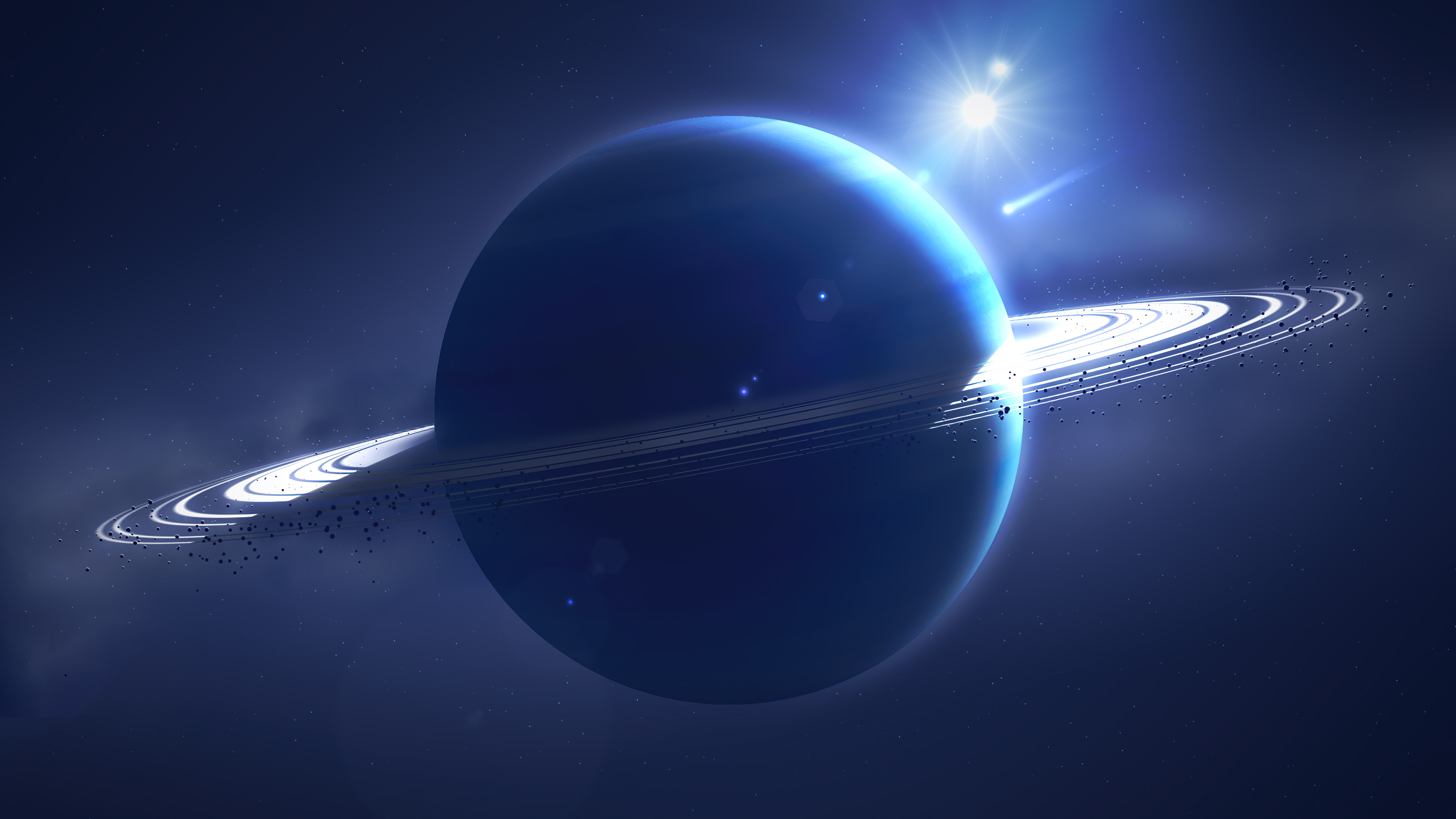 Download mobile wallpaper Space, Planet, Sci Fi, Planetary Ring for free.