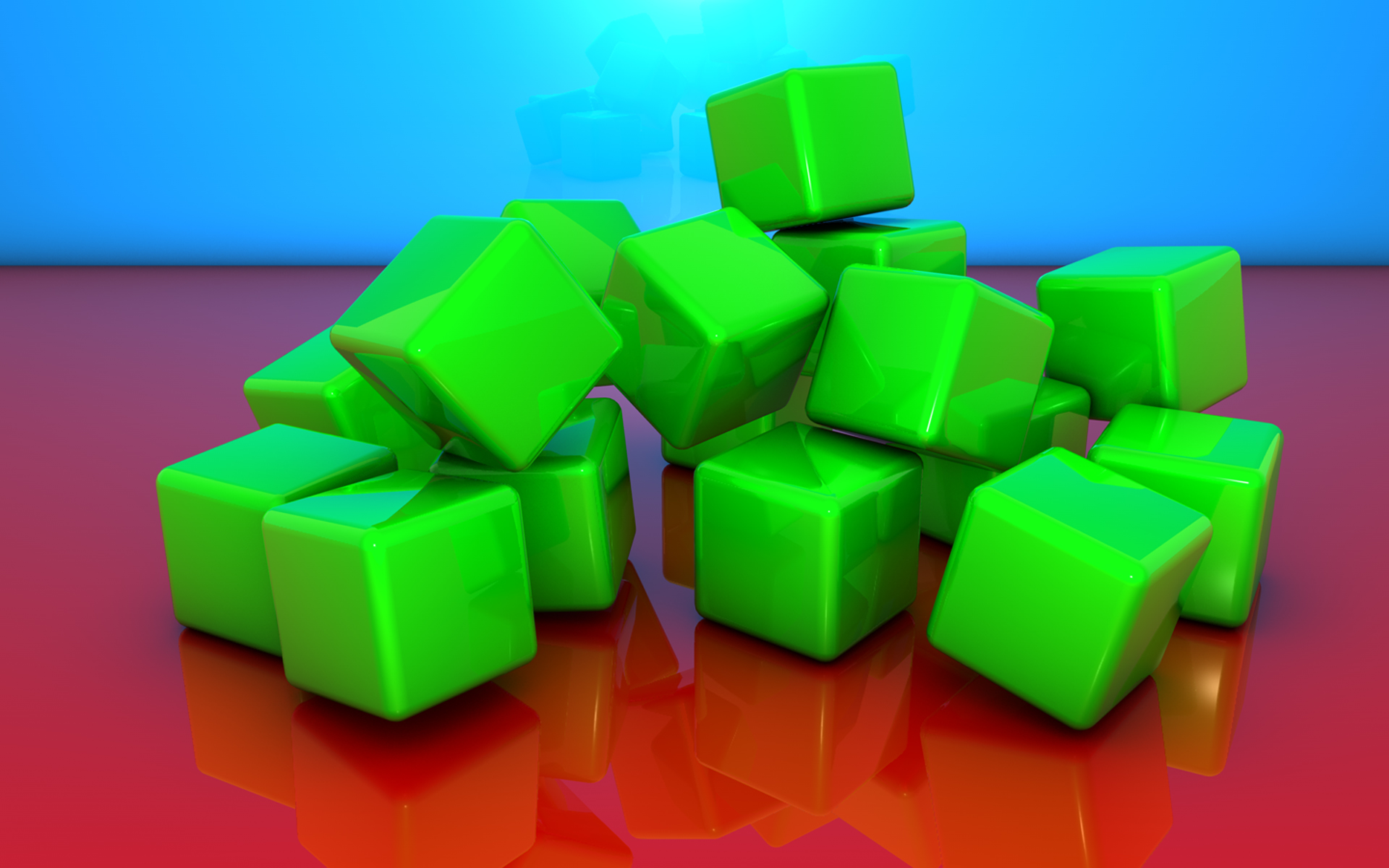 Download mobile wallpaper Cube, 3D, Cgi, Abstract for free.