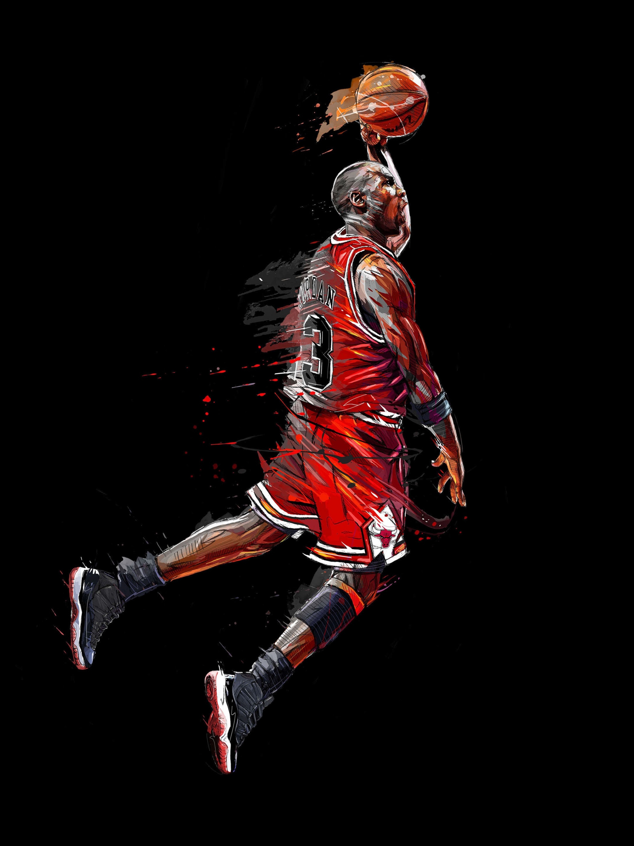 Téléchargez des papiers peints mobile Des Sports, Basket, Chicago Bulls, Nba, Michael Jordan gratuitement.