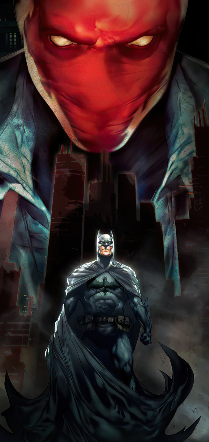 Скачать обои Бэтмен: Под Красным Колпаком на телефон бесплатно