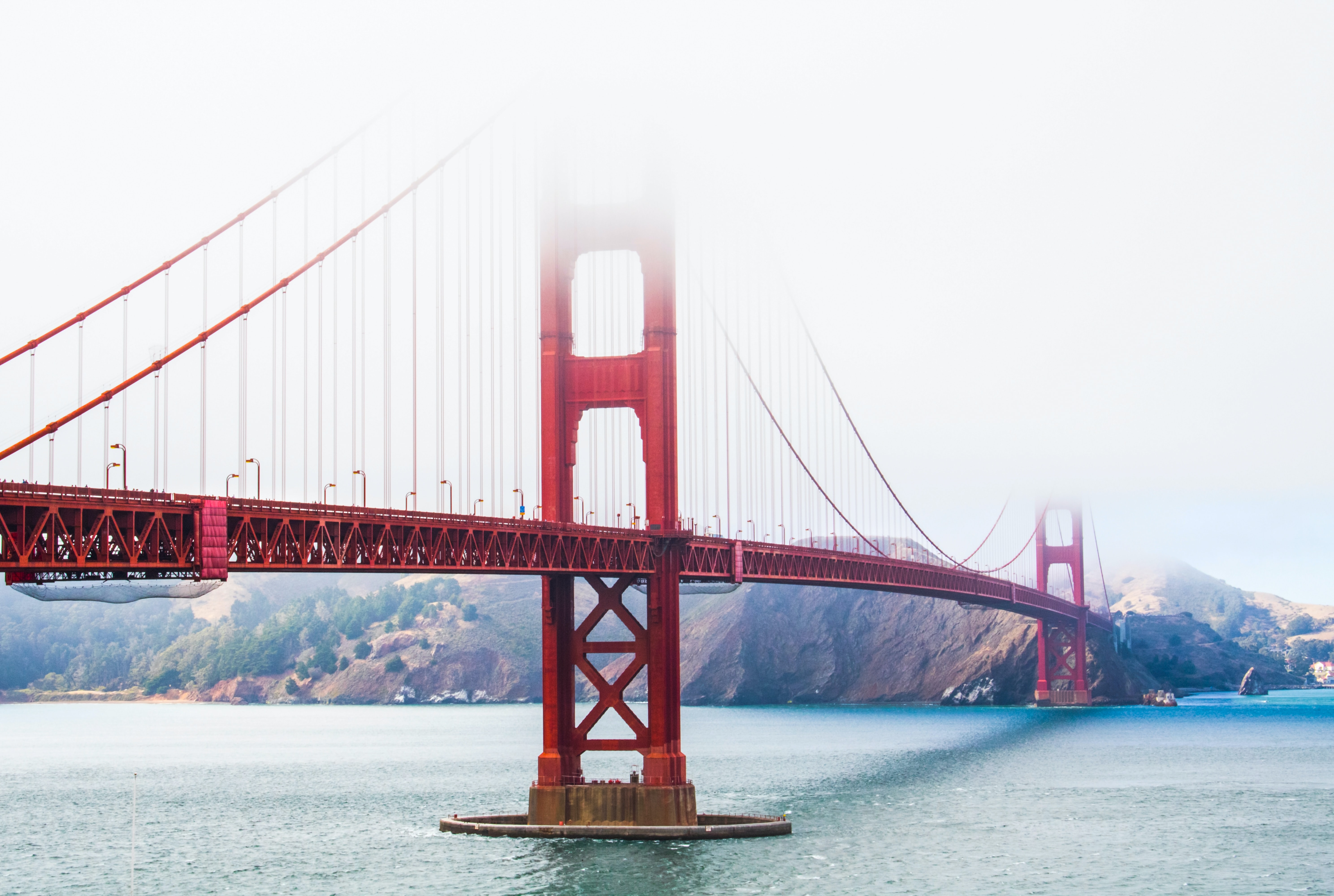 Laden Sie das Brücke, San Francisco, Goldenes Tor, Brücken, Menschengemacht-Bild kostenlos auf Ihren PC-Desktop herunter