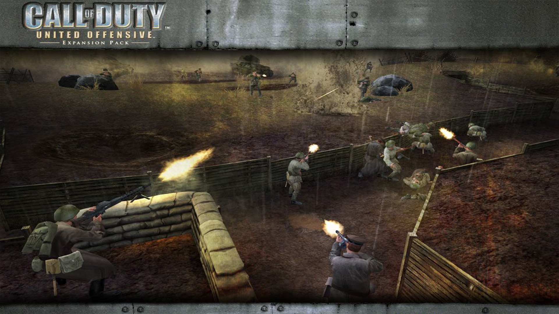 Laden Sie Call Of Duty: United Offensive HD-Desktop-Hintergründe herunter