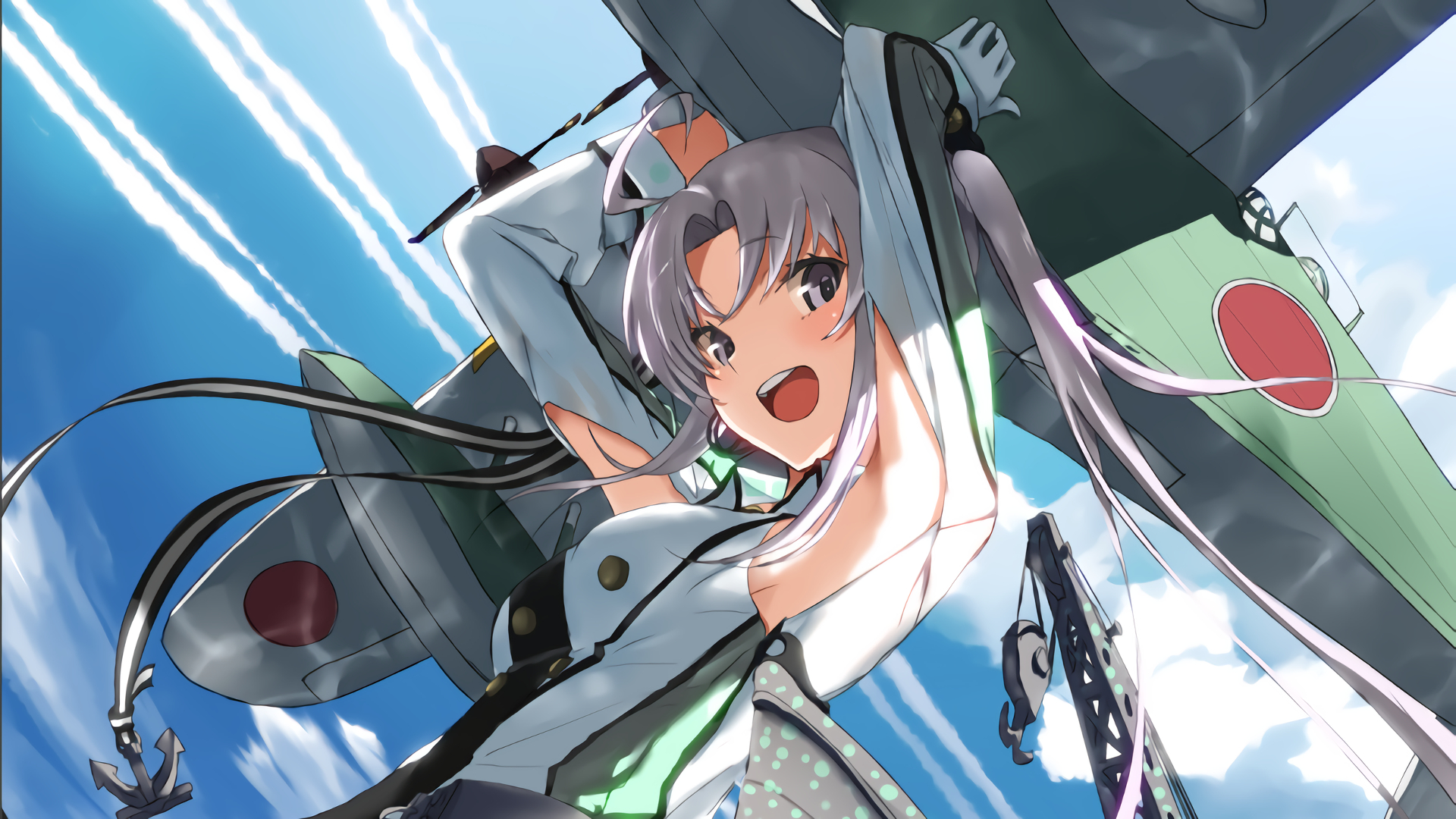 Free download wallpaper Anime, Kantai Collection on your PC desktop