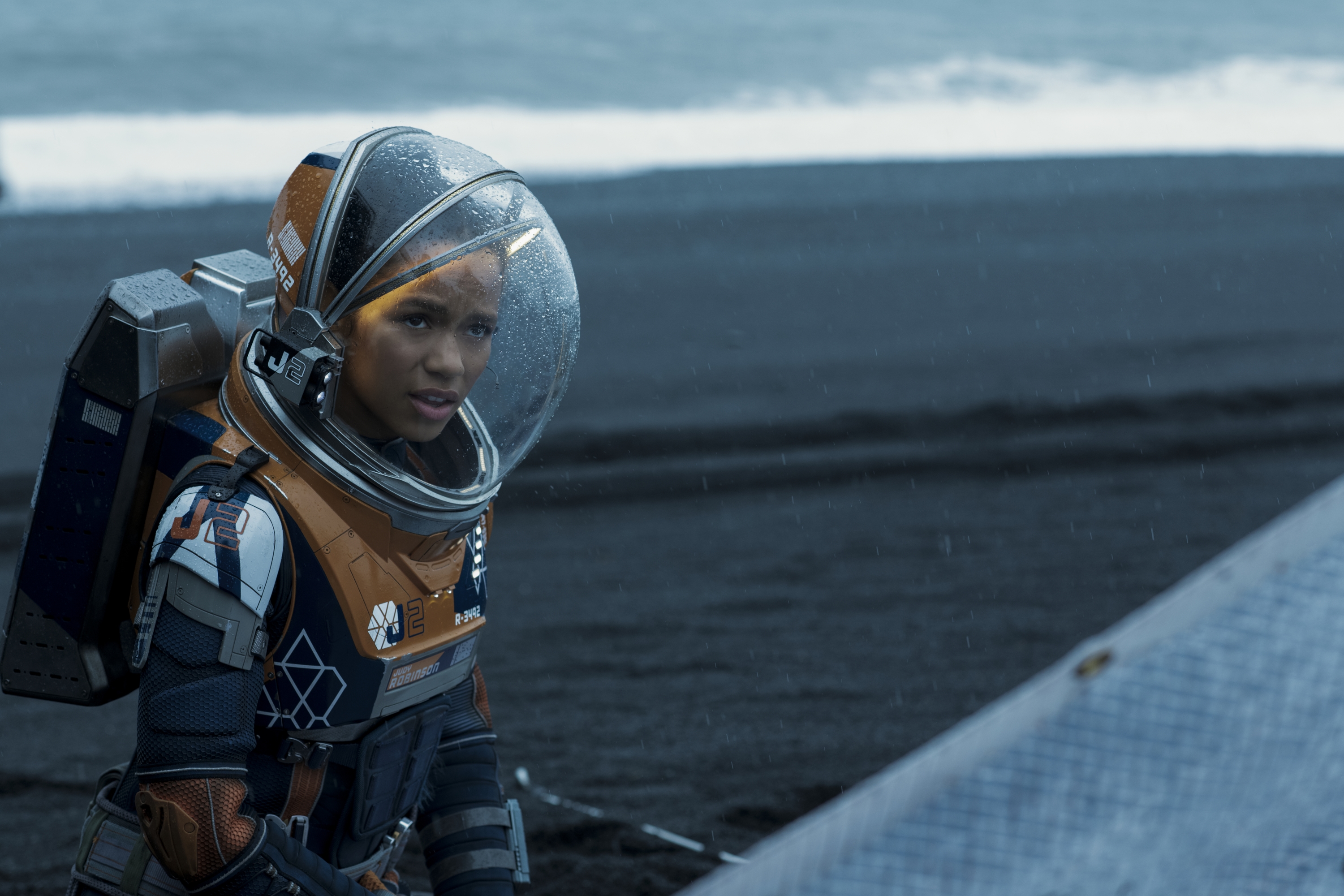 taylor russell, tv show, lost in space, judy robinson