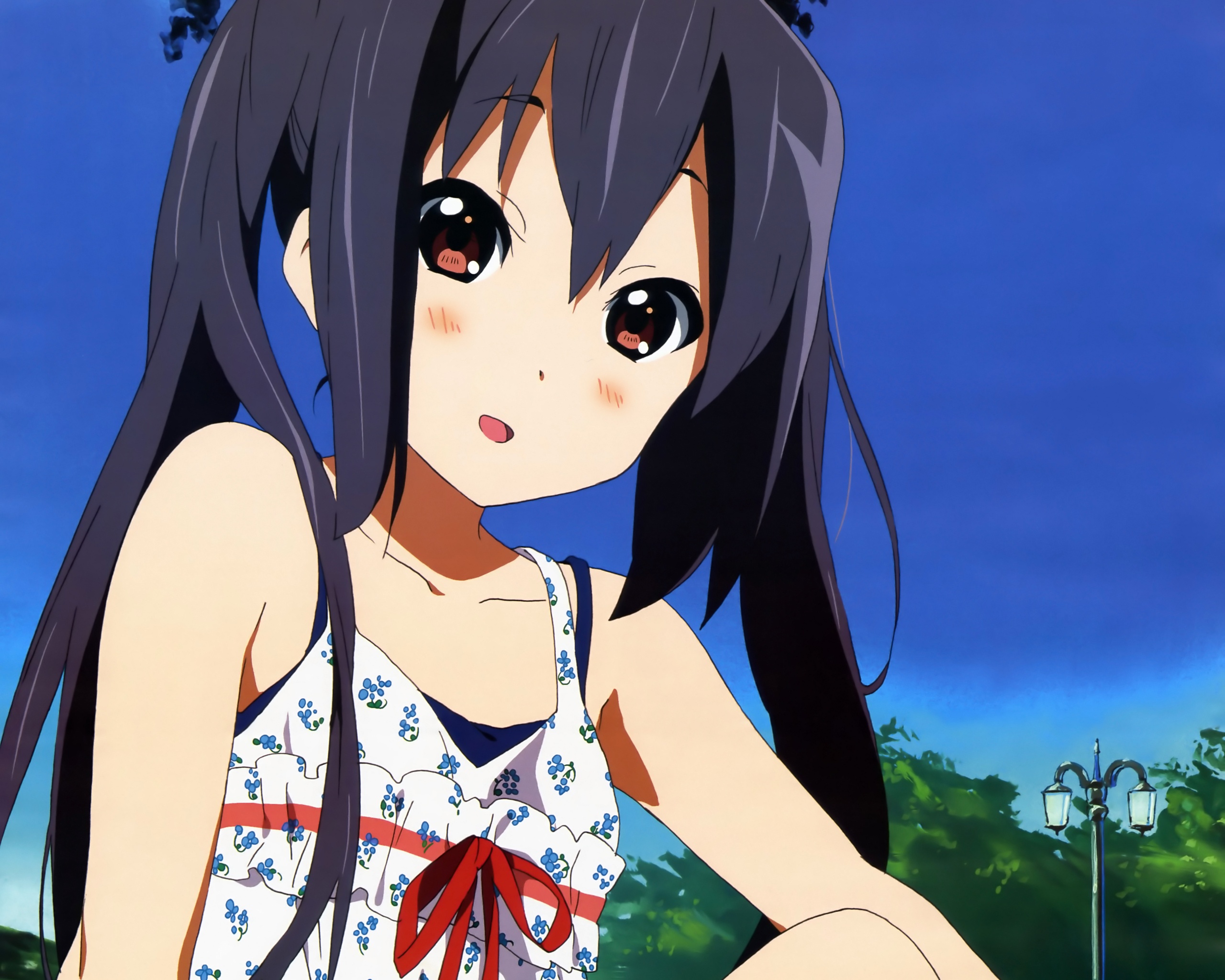 Baixe gratuitamente a imagem Anime, K On!, Azusa Nakano na área de trabalho do seu PC