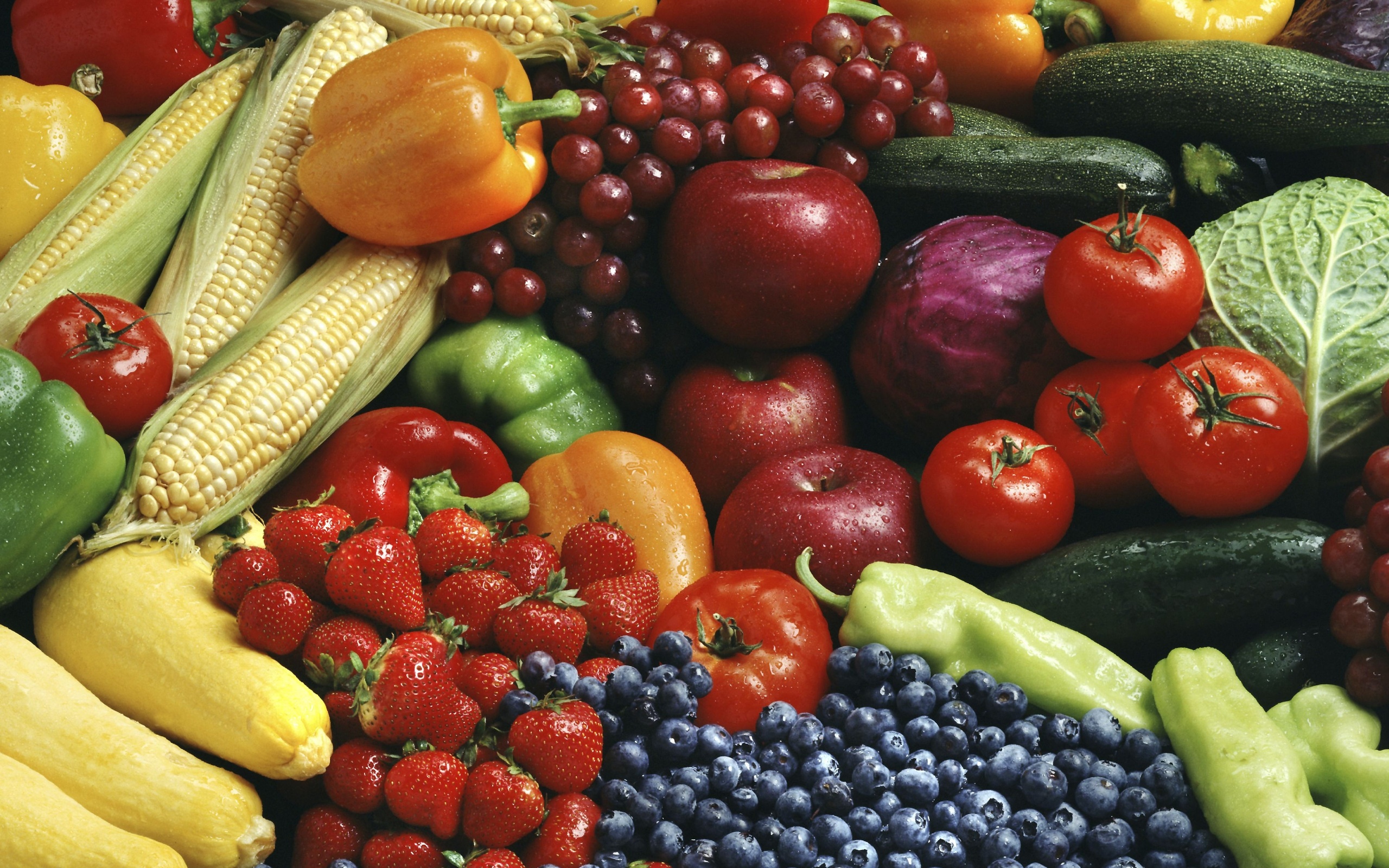 Laden Sie Früchte & Gemüse HD-Desktop-Hintergründe herunter