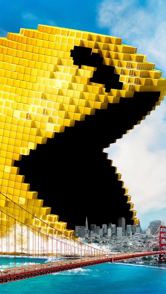 Download mobile wallpaper Pixels, Movie for free.