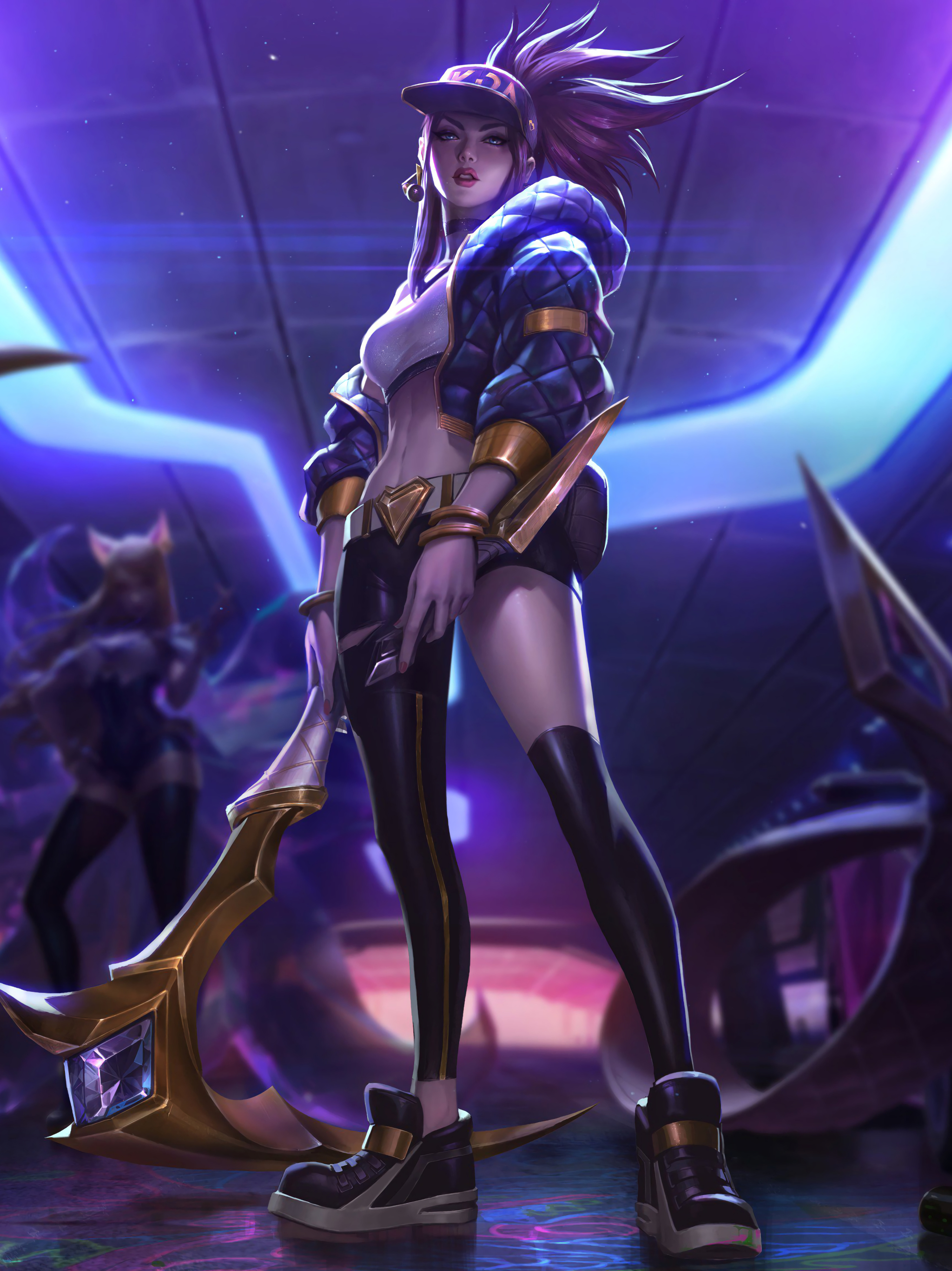 Download mobile wallpaper League Of Legends, Video Game, Akali (League Of Legends), K/da for free.