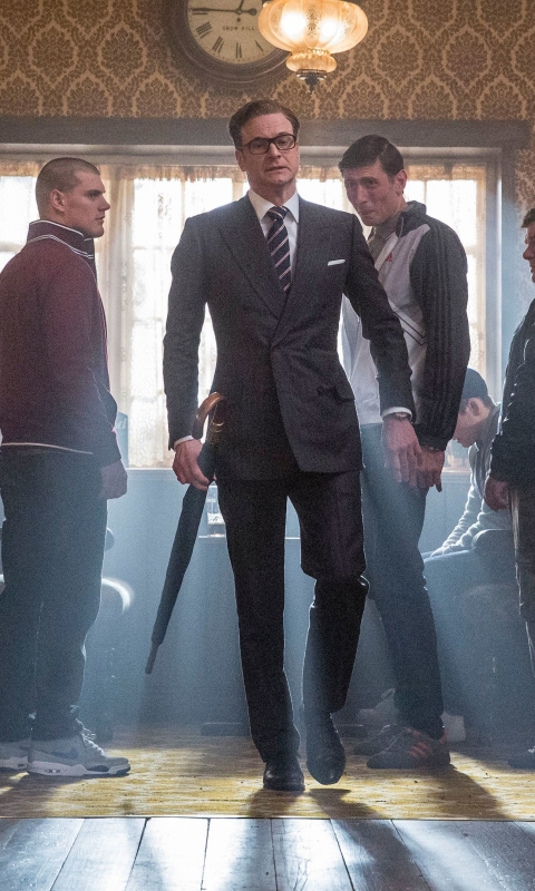 Handy-Wallpaper Filme, Colin Firth, Kingsman: The Secret Service kostenlos herunterladen.