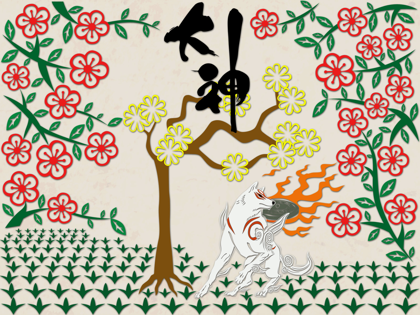 Download mobile wallpaper Video Game, Ōkami for free.