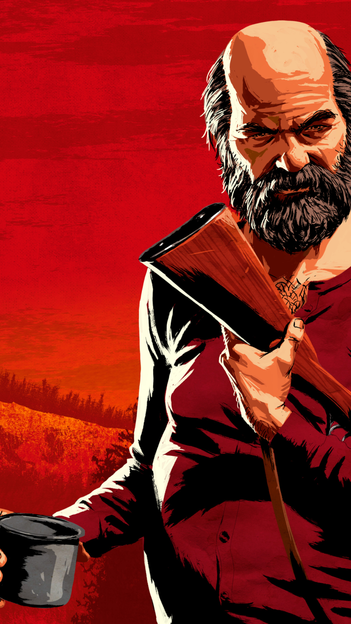 Download mobile wallpaper Video Game, Red Dead Redemption 2, Uncle (Red Dead), Red Dead for free.