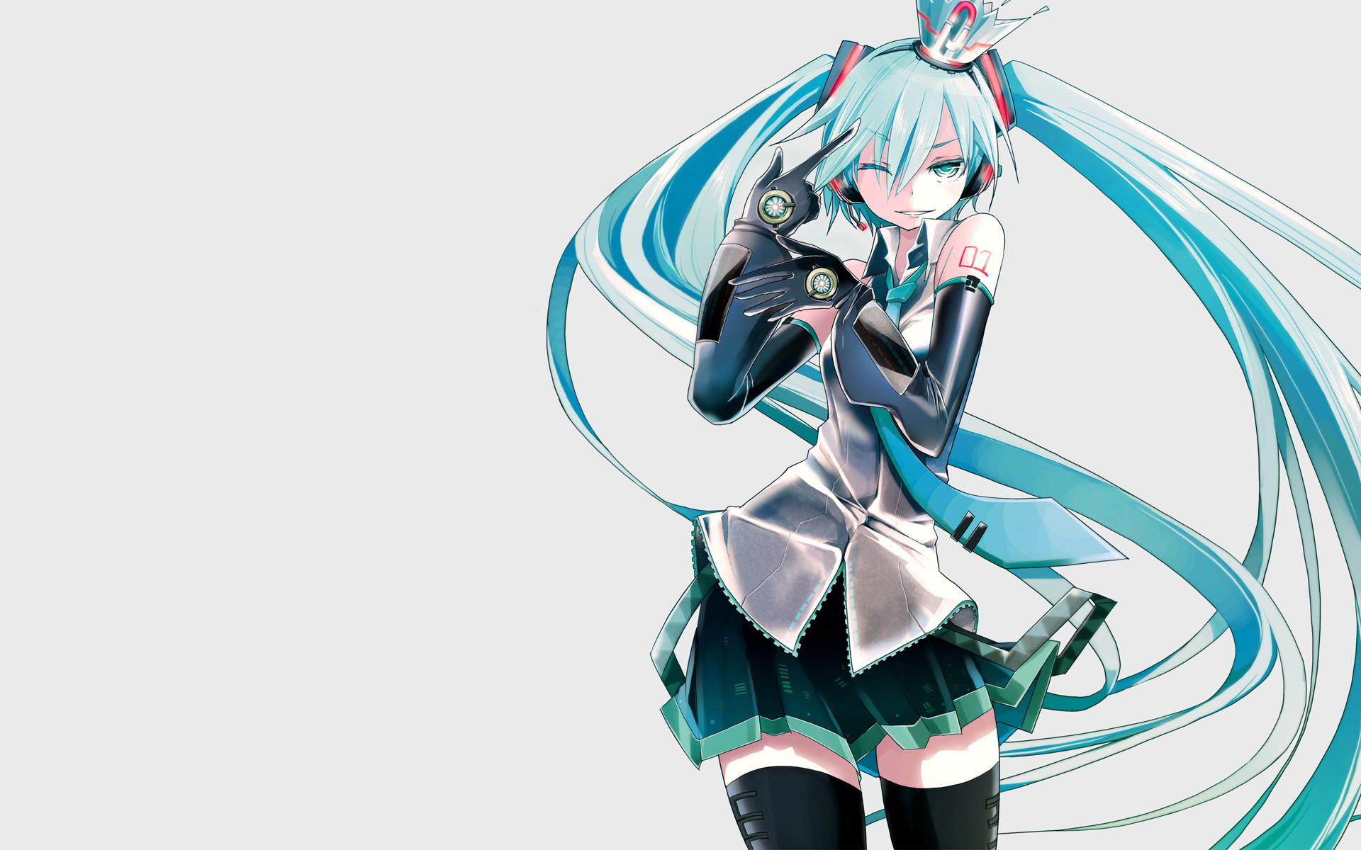 無料モバイル壁紙ボーカロイド, 初音ミク, アニメをダウンロードします。