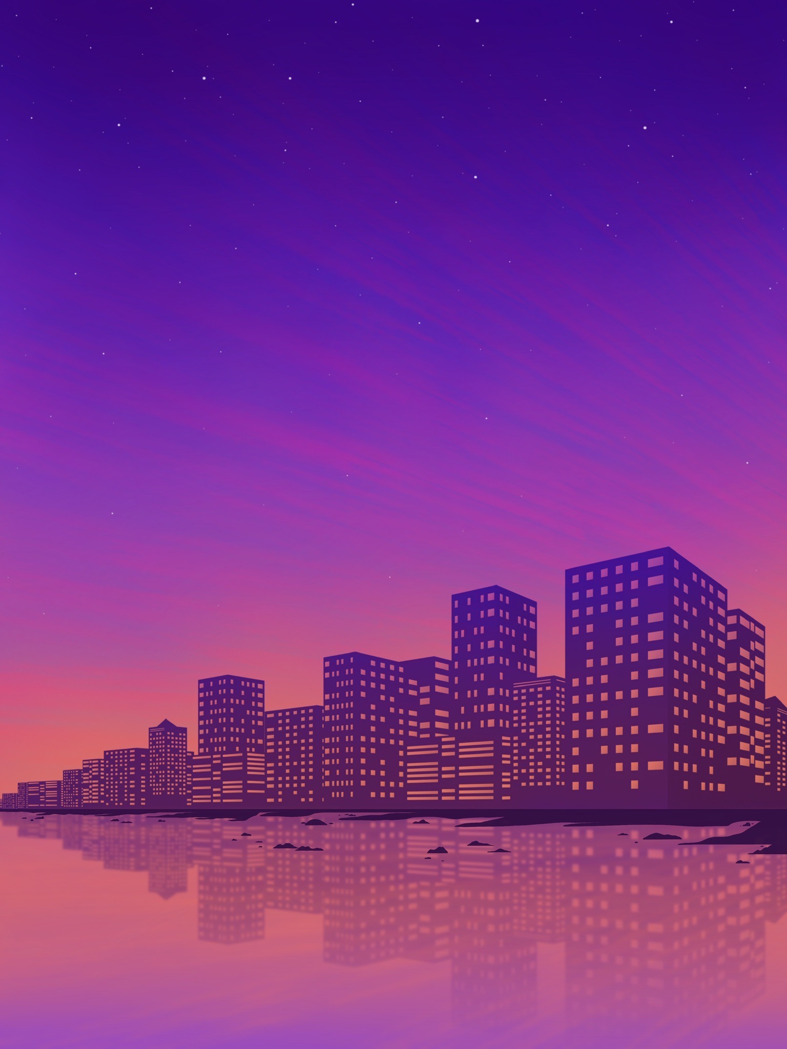 Laden Sie das Architektur, Stadt, Gebäude, Reflexion, Sonnenuntergänge, Kunst-Bild kostenlos auf Ihren PC-Desktop herunter