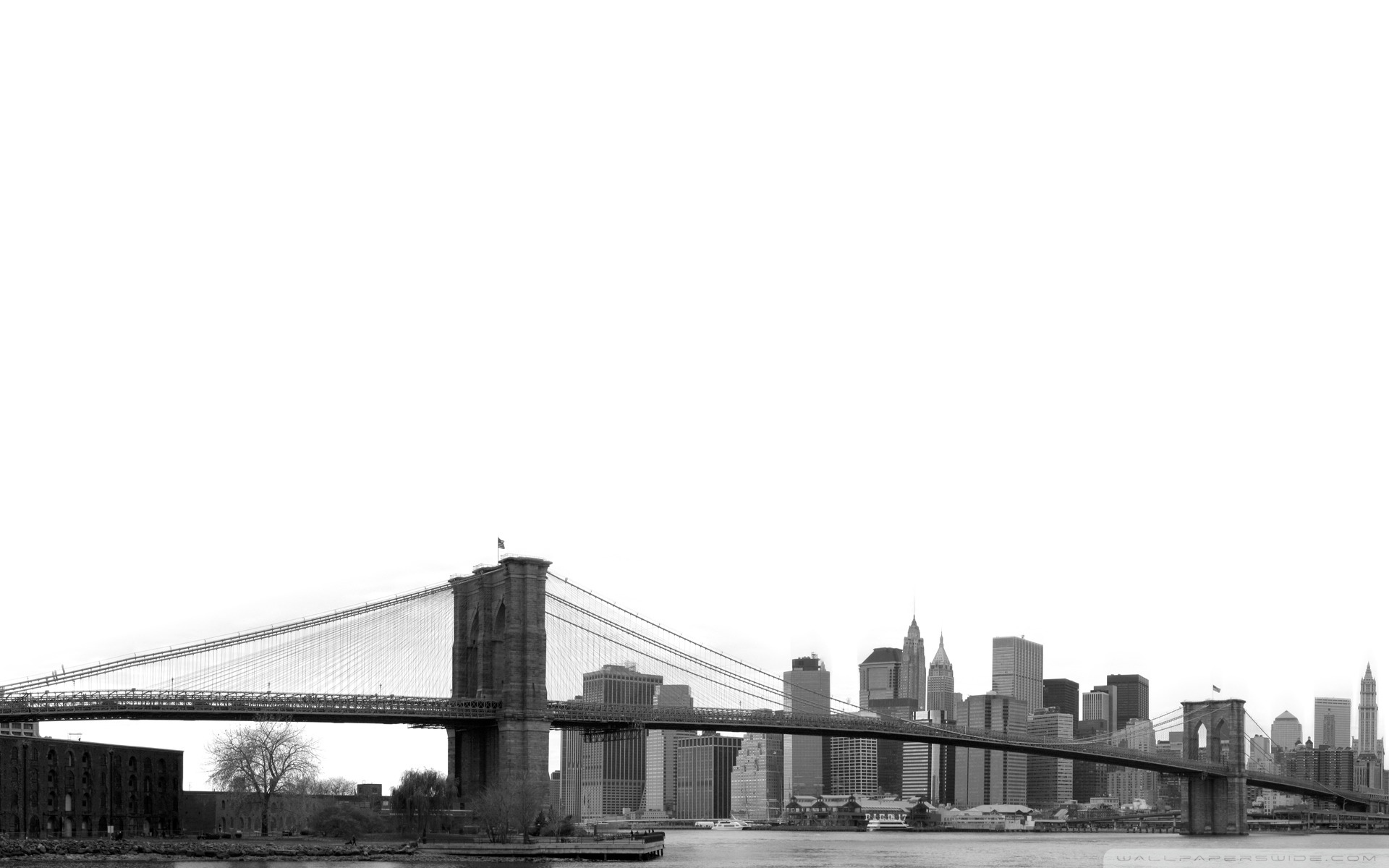 Download mobile wallpaper Brooklyn Bridge, Bridges, Man Made for free.