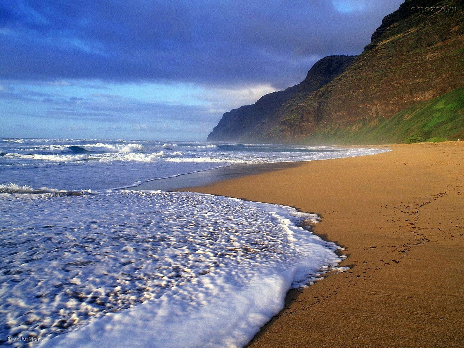 Free download wallpaper Landscape, Sea, Water, Beach on your PC desktop