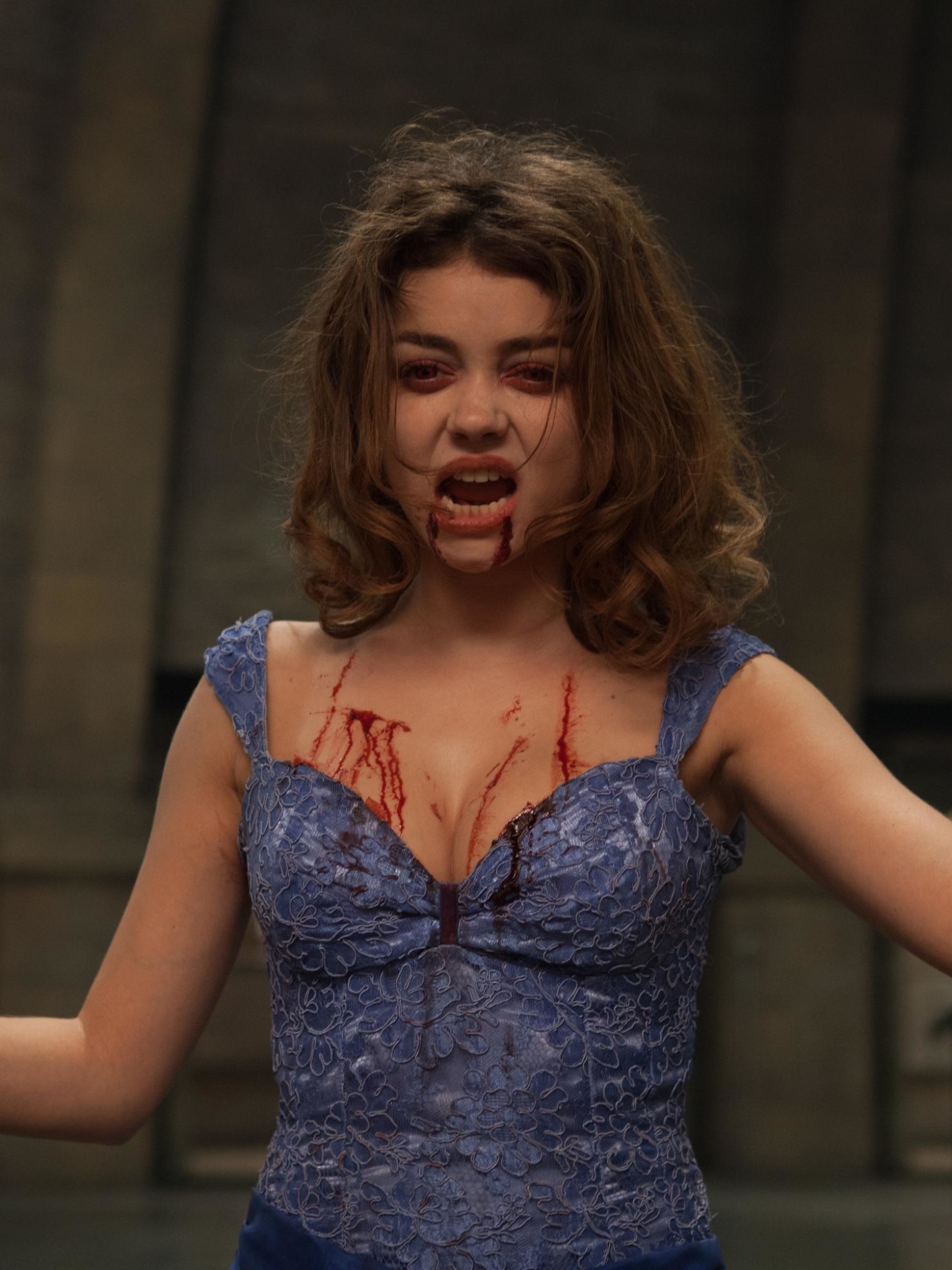 Download mobile wallpaper Movie, Sarah Hyland, Vampire Academy for free.