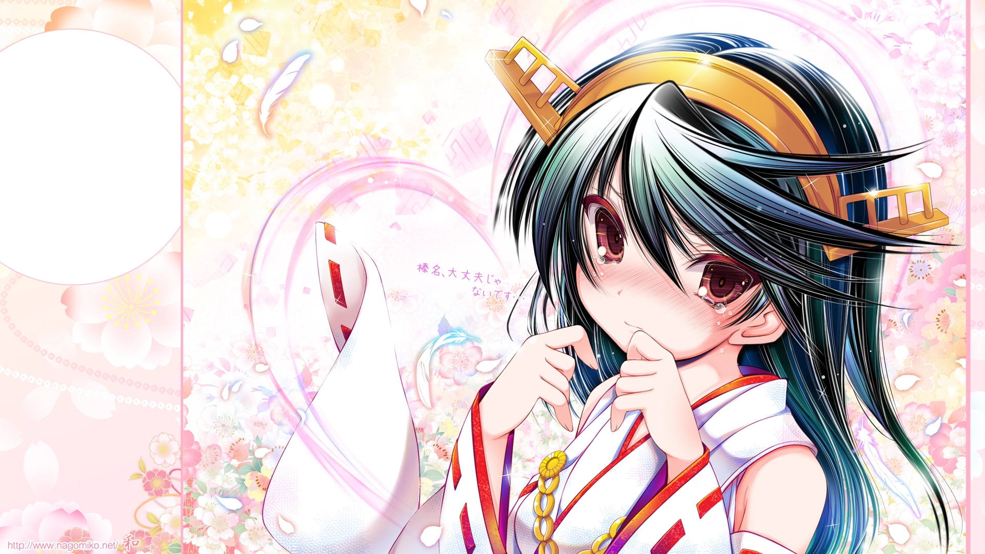 Laden Sie das Animes, Kantai Sammlung, Kongou (Kancolle)-Bild kostenlos auf Ihren PC-Desktop herunter