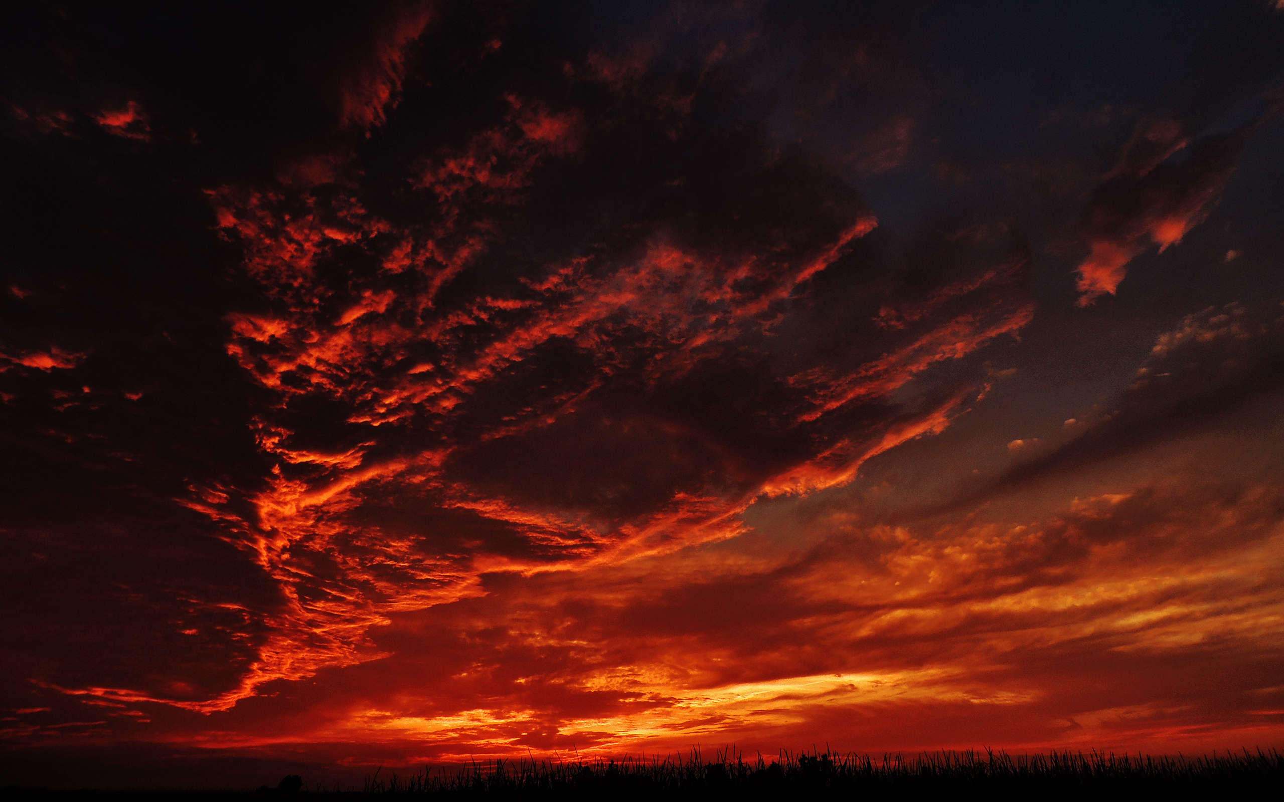 Descarga gratis la imagen Cielo, Nube, Atardecer, Tierra/naturaleza, Color Naranja) en el escritorio de tu PC