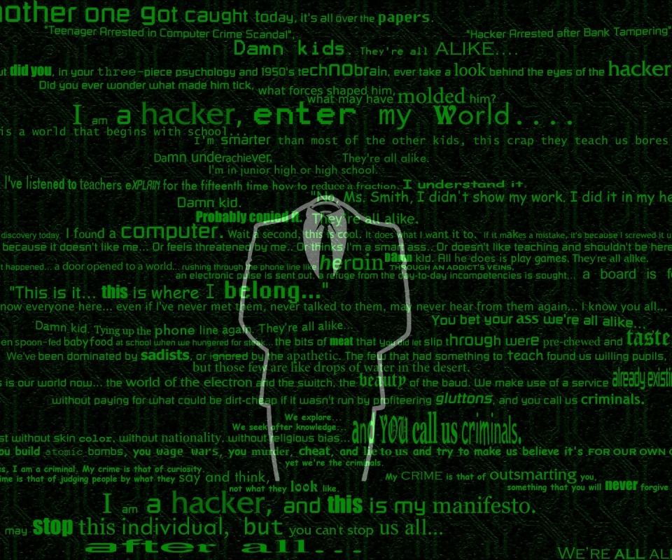 Download mobile wallpaper Technology, Hacker for free.