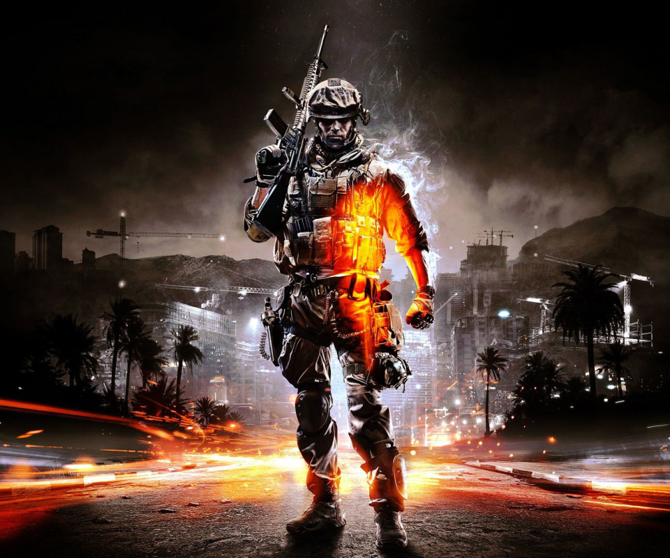 Скачати мобільні шпалери Відеогра, Battlefield 3, Поле Битви безкоштовно.