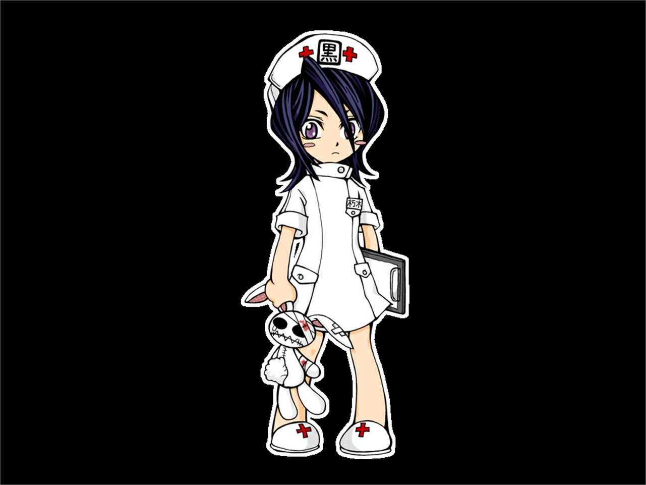 Handy-Wallpaper Bleach, Rukia Kuchiki, Animes kostenlos herunterladen.