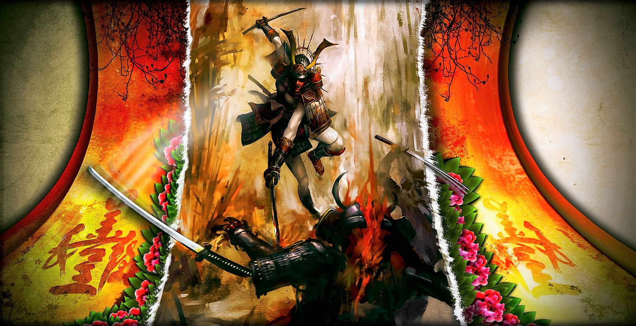 Free download wallpaper Fantasy, Weapon, Warrior, Samurai, Armor, Katana on your PC desktop