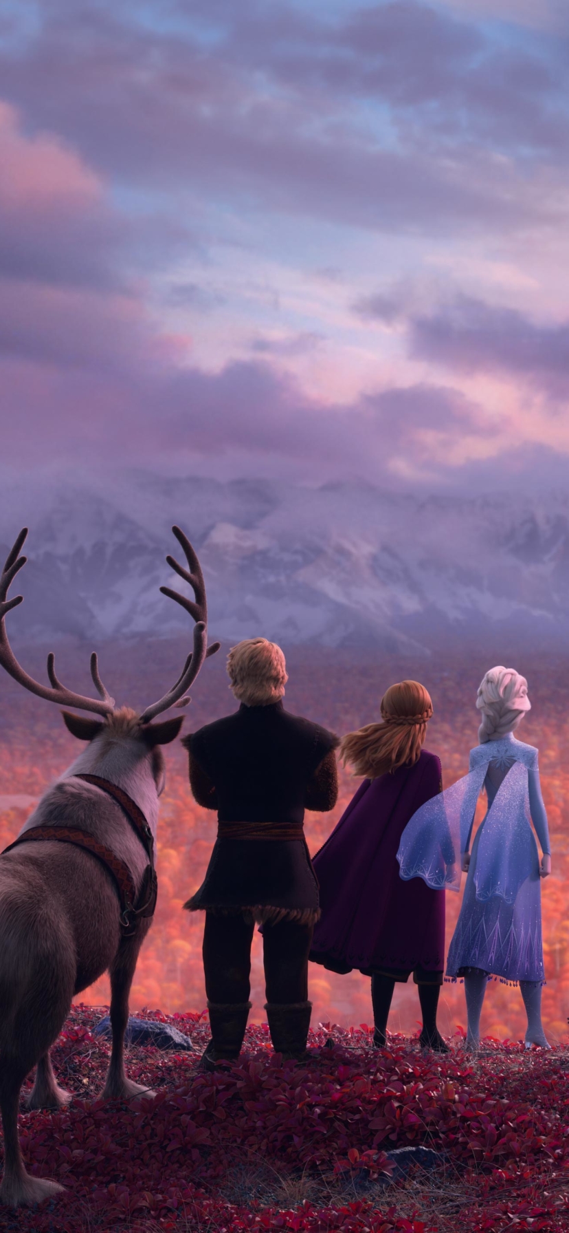 Baixar papel de parede para celular de Filme, Ana (Congelada), Elsa (Congelado), Kristoff (Congelado), Sven (Congelado), Congelado 2 gratuito.