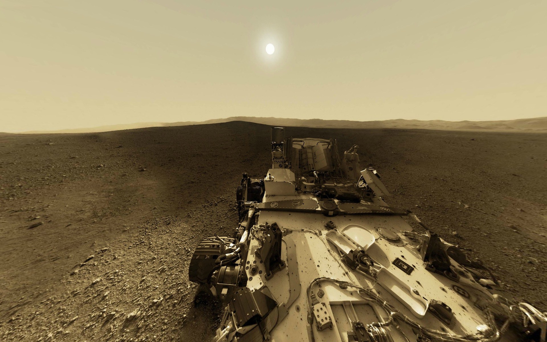 Laden Sie Mars Rover HD-Desktop-Hintergründe herunter