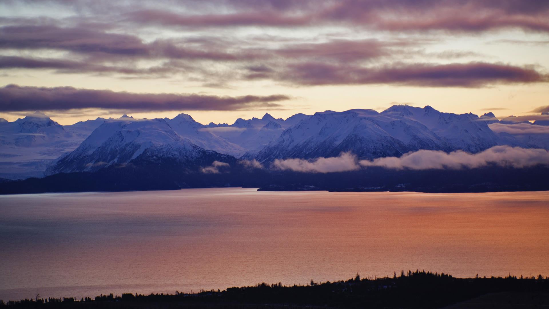 Скачать картинку Аляска, Гомер Симпсон, Горы, Гора, Земля/природа в телефон бесплатно.