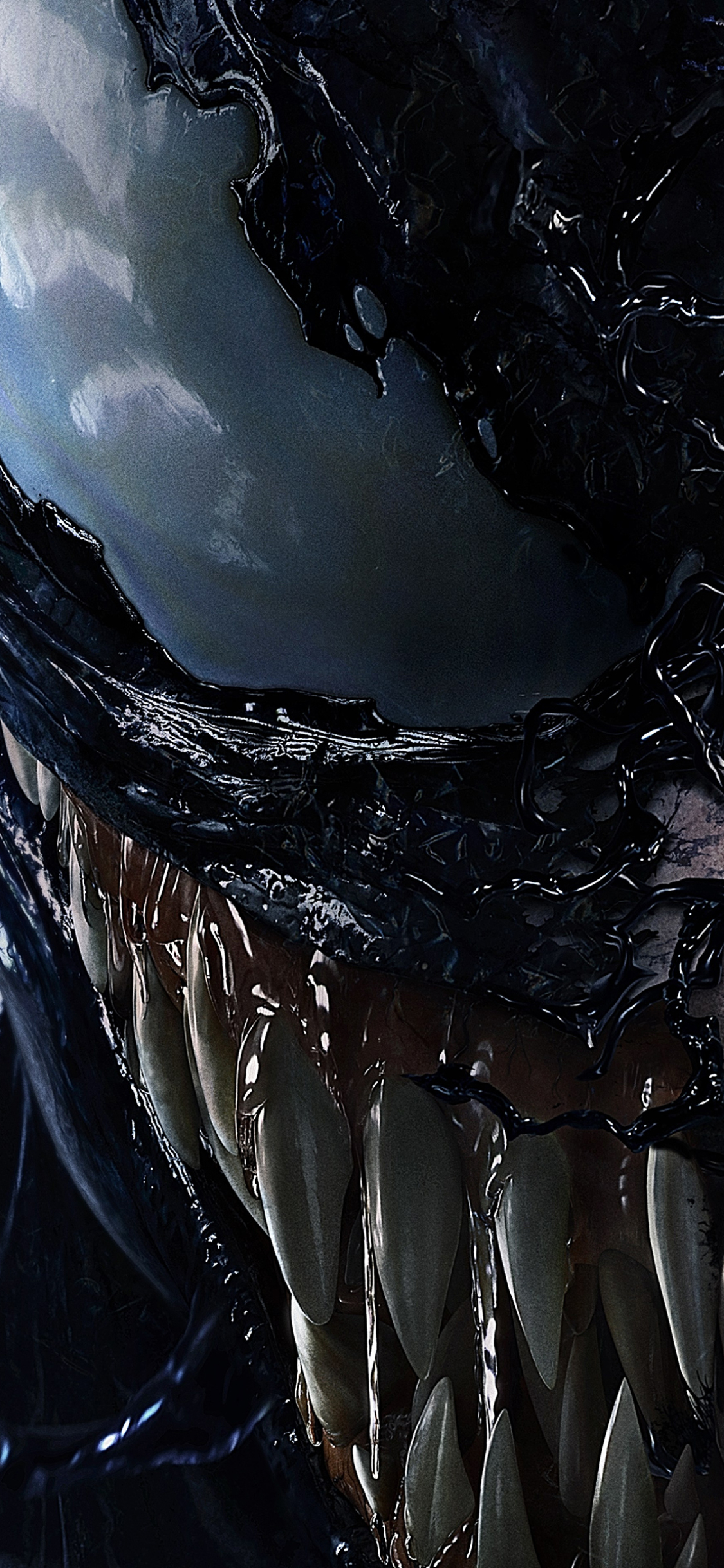 Handy-Wallpaper Gesicht, Filme, Venom kostenlos herunterladen.