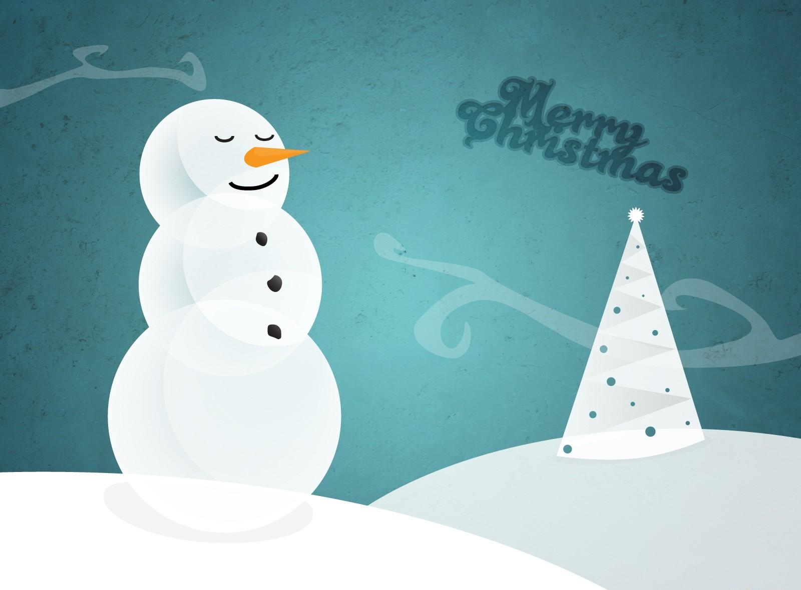 holidays, snowman, christmas, inscription, christmas tree, wishes